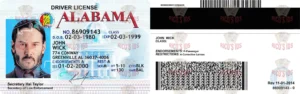 Alabama Driver License - alabama scannable Driver License and ID Cards