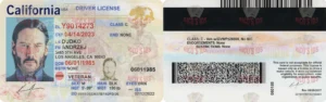 CALIFORNIA Driver License - CALIFORNIA scannable Driver License and ID Cards