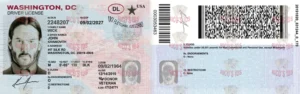 WASHINGTON D.C. Driver License - WASHINGTON D.C. scannable Driver License and ID Cards
