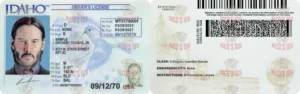 IDAHO Driver License - IDAHO scannable Driver License and ID Cards