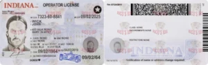 INDIANA Driver License - INDIANA scannable Driver License and ID Cards