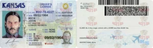 KANSAS Driver License - KANSAS scannable Driver License and ID Cards
