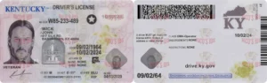 KENTUCKY Driver License - KENTUCKY scannable Driver License and ID Cards