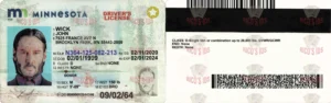 MINNESOTA Driver License - MINNESOTA scannable Driver License and ID Cards