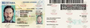 MONTANA Driver License - MONTANA scannable Driver License and ID Cards