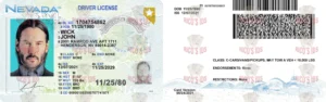 NEVADA Driver License - NEVADA scannable Driver License and ID Cards