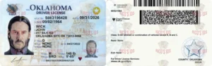 OKLAHOMA Driver License - OKLAHOMA scannable Driver License and ID Cards