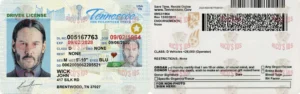 TENNESSEE Driver License - TENNESSEE scannable Driver License and ID Cards