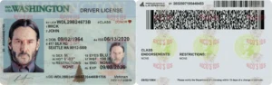 WASHINGTON Driver License - WASHINGTON scannable Driver License and ID Cards