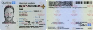 CANADA QUEBEC Driver License - CANADA QUEBEC scannable Driver License and ID Cards